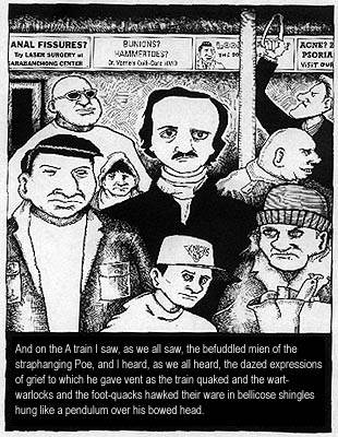 And I Saw Edgar Allan Poe.