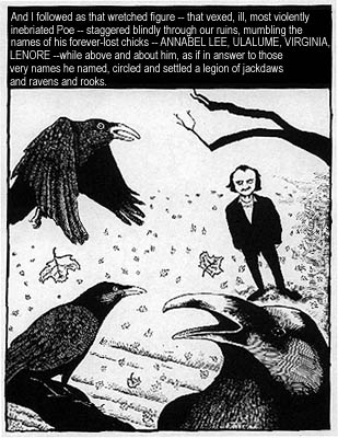 And I Saw Edgar Allan Poe.